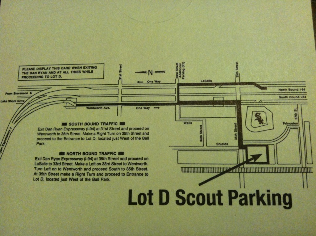 Chicago White Sox Parking Lot D Map SpotHero Blog