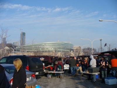 Chicago bears tailgate