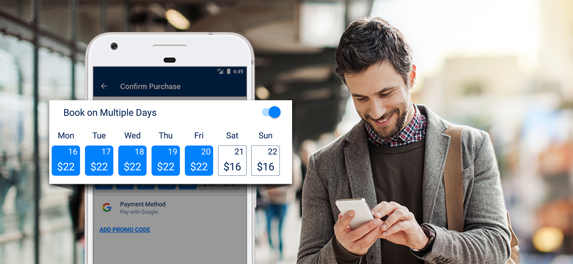 Introducing Power Booking For Android: Your Morning Game Changer