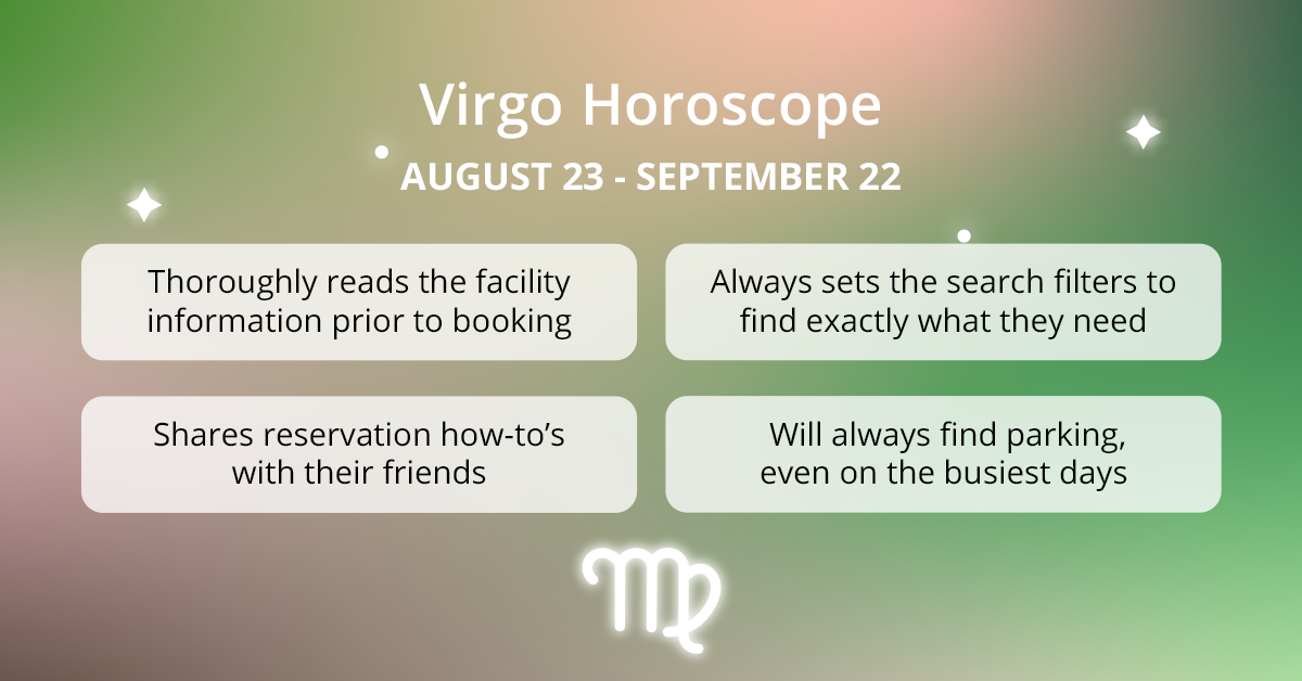 Your Parking Horoscope: How Virgo Uses SpotHero
